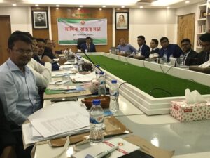 মাসিক রাজস্ব সভার চিত্র