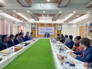 জাতীয় রাজস্ব বোর্ডের মাননীয় সদস্য (কর জরিপ ও পরিদর্শন) জনাব মাহমুদুর রহমান এর কর অঞ্চল-সিলেট পরিদর্শন